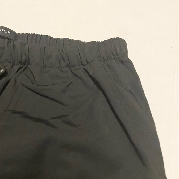 Bluenotes Denim Parachute Skirt Black Nylon Womens Size Small - Picture 3 of 16